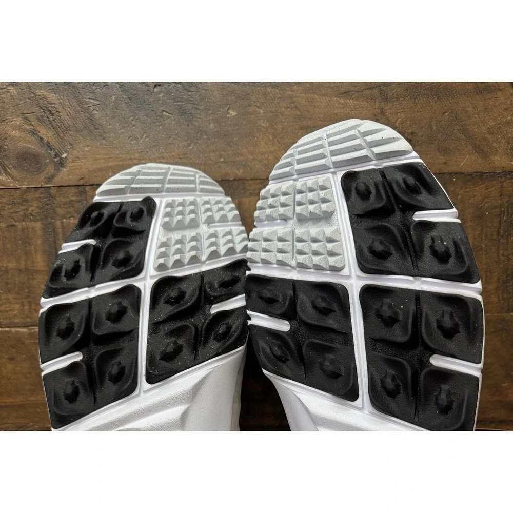 Nike Men's Free Golf NN Golf Shoes WIDE White Black Pure Platinum FQ7875-101 NEW